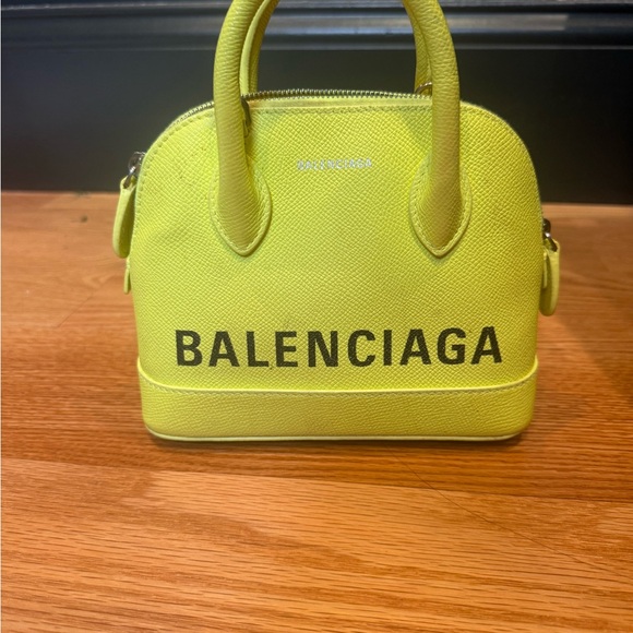 Balenciaga Neon Yellow Women's Bag - Picture 2 of 2